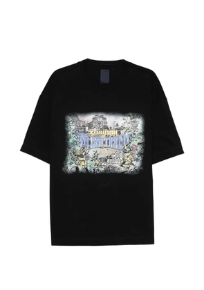Juun.J graphic T-shirt - Black