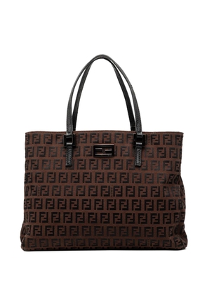Fendi Pre-Owned 2000-2010 Zucchino Canvas tote bag - Brown