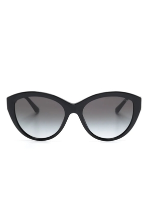 Jimmy Choo Eyewear round-frame sunglasses - Black