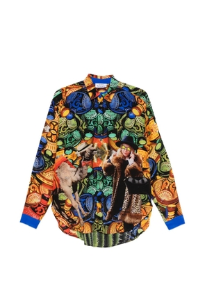 The Artistylist Camel printed shirt - Orange