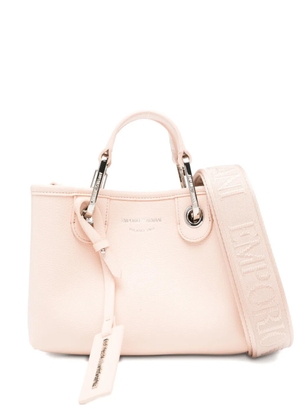Emporio Armani mini Myea handle shoulder tote bag - Pink