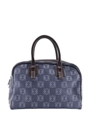 Loewe Pre-Owned 2003 Anagram Denim handbag - Blue