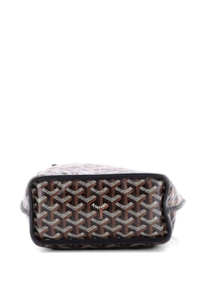 Goyard Pre-Owned Anjou Reversible Tote Coated Canvas Mini satchel - Black