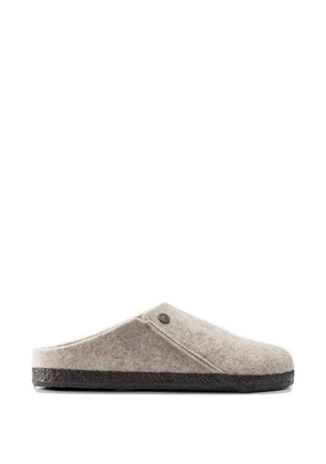 Birkenstock Zermatt shearling felt slippers - Neutrals