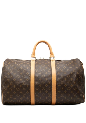 Louis Vuitton Pre-Owned 2011 Monogram Keepall 50 travel bag - Brown