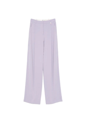 Elisabetta Franchi wide-leg trousers - Purple