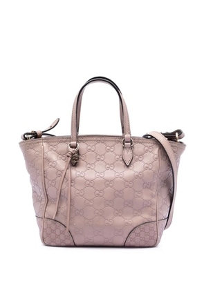 Gucci Pre-Owned 2016-2026 Small Guccissima Bree satchel - Pink