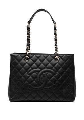 CHANEL Pre-Owned 2012 Caviar Grand Shopping tote bag - Black