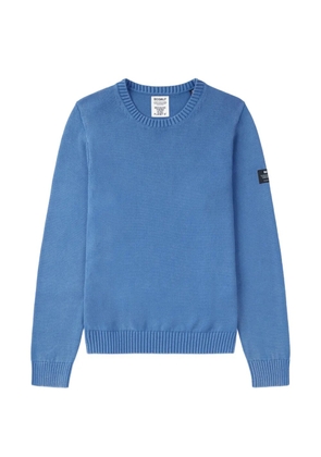 Ecoalf crewneck knitted sweater - Blue