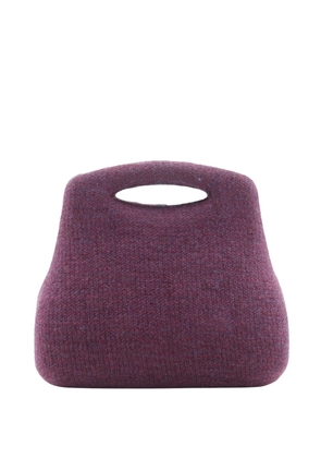 CHANEL Pre-Owned 1997-1999 Jersey Millennium 2005 Hard Case Hip Bag satchel - Purple