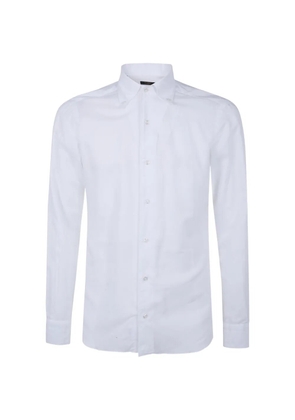 Barba buttoned shirt - White