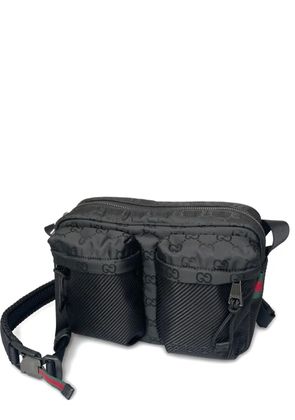 Gucci small Nexus GG monogram messenger bag - Black