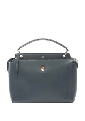 Fendi Pre-Owned 2010-2025 Medium Leather DotCom satchel - Blue