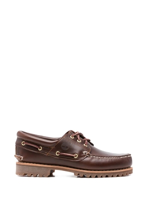 Timberland lace-up boat shoes - Brown
