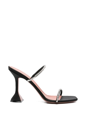 Amina Muaddi Gilda crystal-embellishment sandals - Black