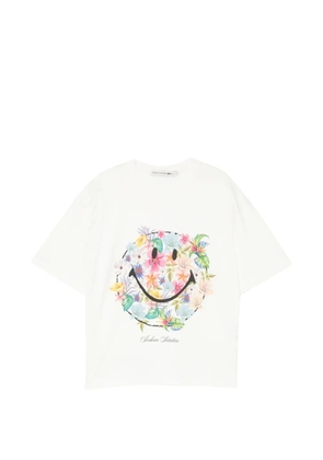 Joshua Sanders floral graphic T-shirt - White