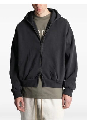 FEAR OF GOD ESSENTIALS double-zip long-sleeve hoodie - Black