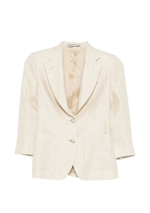 Tagliatore button-fastening blazer - Neutrals