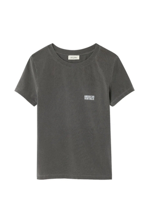 American Vintage Pymaz round-neck cotton T-shirt - Grey