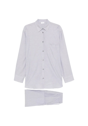 THE ANDAMANE Wendela button-up trousers set - Purple