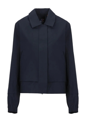 K-Way Isarty cotton zip-front jacket - Blue