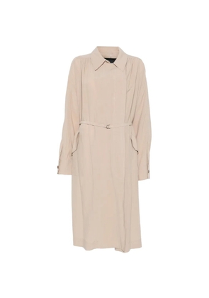 Eleh belted coat - Neutrals