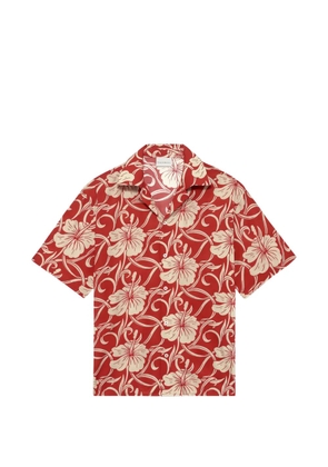 Drôle De Monsieur floral shirt - Red