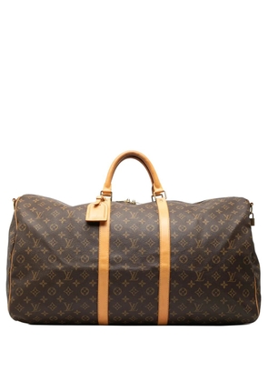 Louis Vuitton Pre-Owned 2003 Monogram Keepall Bandouliere 60 travel bag - Brown