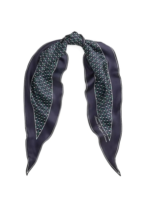 Lauren Ralph Lauren geometric printed scarf - Blue