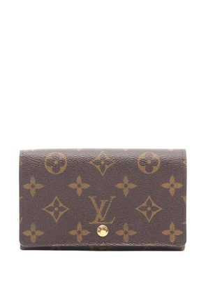 Louis Vuitton Pre-Owned 2003 Monogram Porte Monnaie Billets Tresor small wallets - Brown