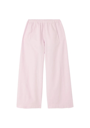 American Vintage Namaz elasticated cotton trousers - Pink
