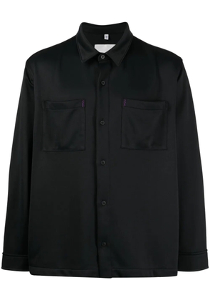 Off Duty Coi logo-embroidered shirt - Black