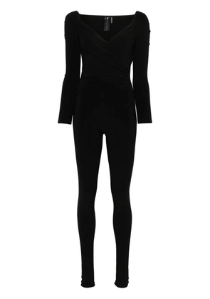 Norma Kamali off-shoulder jumpsuit - Black