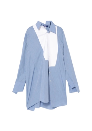 Junya Watanabe MAN colour-patch shirt - Blue