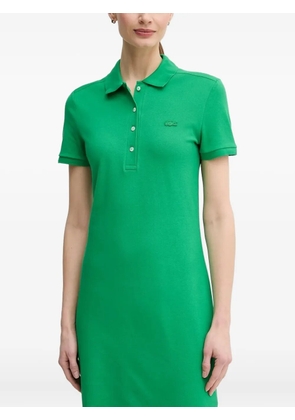 Lacoste short-sleeve polo mini dress - Green