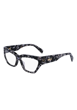 LIU JO logo-lettering glasses - Black
