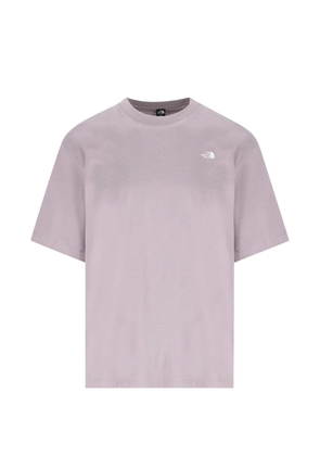 The North Face logo-embroidered T-shirt - Purple