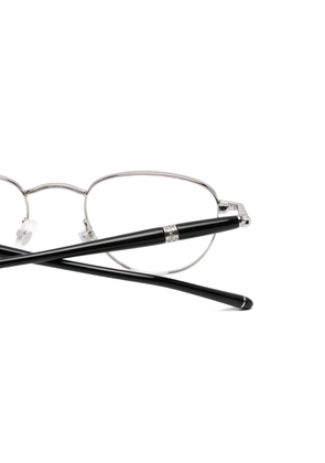 Montblanc round-frame glasses - Silver
