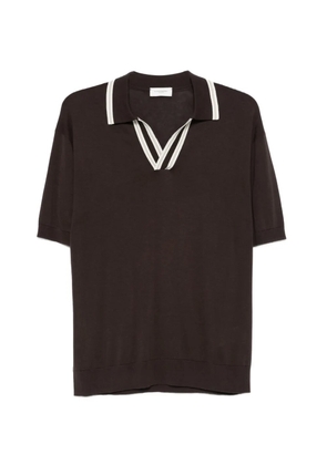 Paolo Pecora V-neck T-shirt - Brown