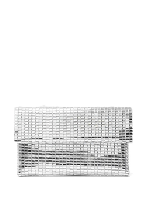 TWENTY FOURHAITCH pixel shoulder bag - Silver