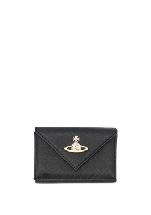 Vivienne Westwood envelope leather wallet - Black