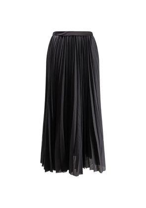 R2W Arissto pleated maxi skirt - Black
