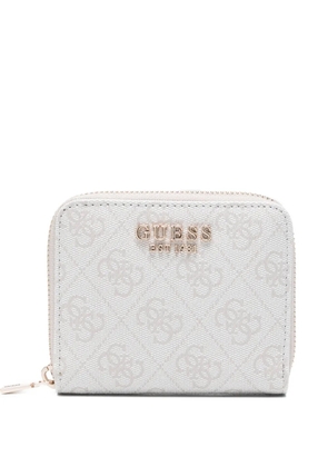 GUESS USA monogram-pattern wallet - Grey
