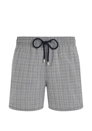Vilebrequin prince of wales-check swim shorts - Grey