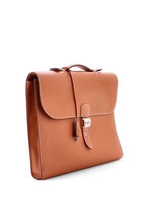 Hermès Pre-Owned Sac a Depeches Light 1-37 Briefcase Evercolor business bag - Brown