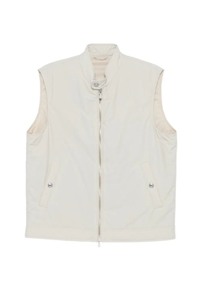 Eleventy zip-up gilet - Neutrals