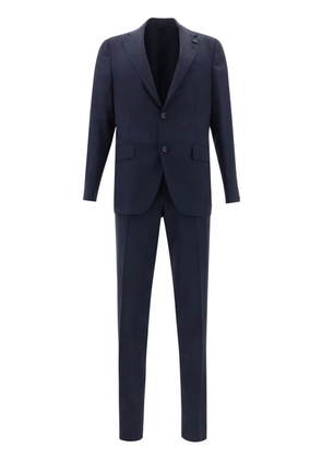 Lardini wool single-breasted suit - Blue