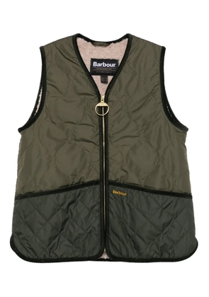 Barbour quilted borg-lined vest - Green