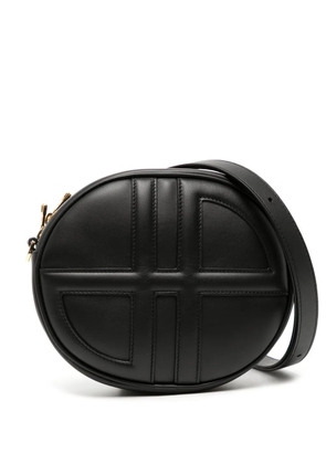 Patou Le JP leather crossbody bag - Black