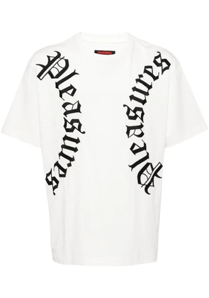 Pleasures Harness cotton T-shirt - White